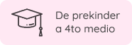 De prekinder a 4to medio